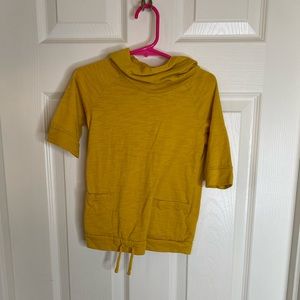 Yellow Turtle Neck